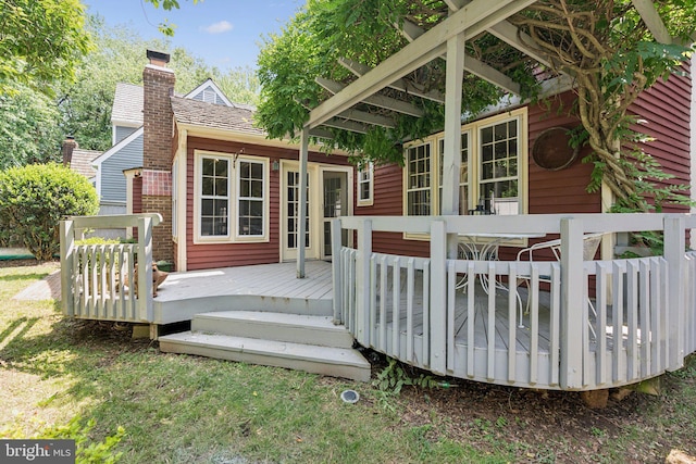 2085 Cobblestone Ln, Reston, VA 20191 - view of deck