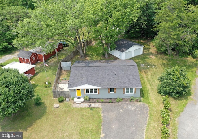 11487 Hg Trueman Rd, Lusby, MD 20657 - aerial view of property and surrounding area