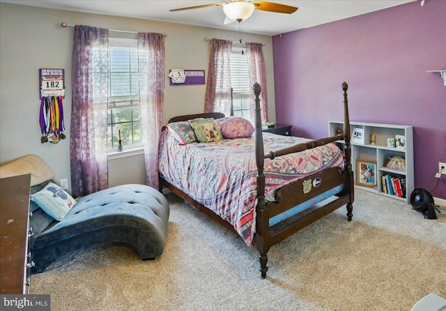 17 Shelly Dr, Reading, PA 19608 - bedroom featuring carpet and a ceiling fan