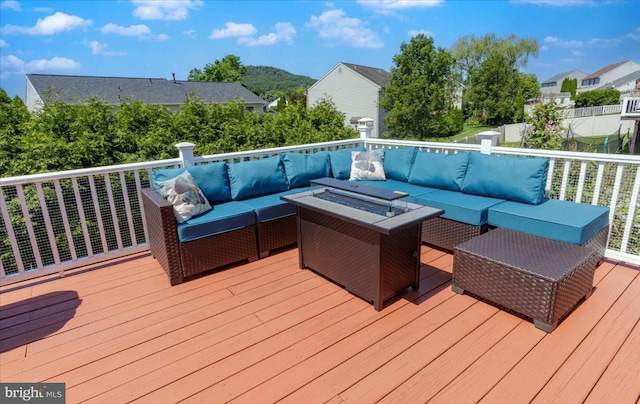 17 Shelly Dr, Reading, PA 19608 - wooden terrace featuring an outdoor living space