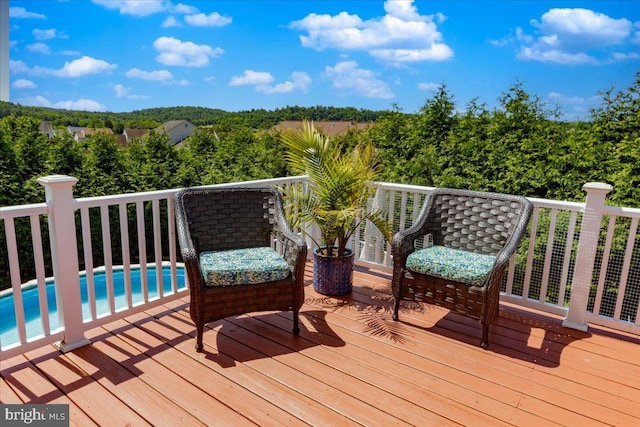 17 Shelly Dr, Reading, PA 19608 - deck with an outdoor pool