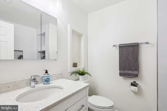 4410 S Pershing Ct, Arlington, VA 22204 - bathroom with vanity and toilet