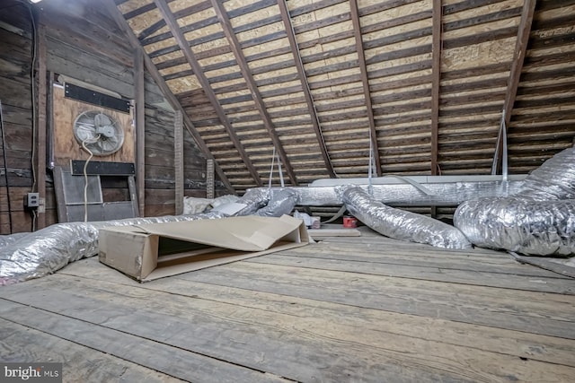 318 12th St, Hammonton, NJ 08037 - view of unfinished attic