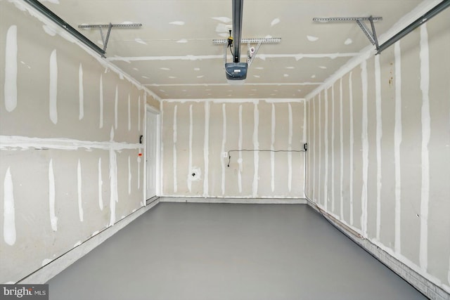 7710 Village Park Dr, Baltimore, MD 21222 - garage featuring a garage door opener
