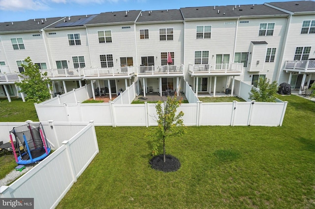 7710 Village Park Dr, Baltimore, MD 21222 - rear view of property featuring a residential view
