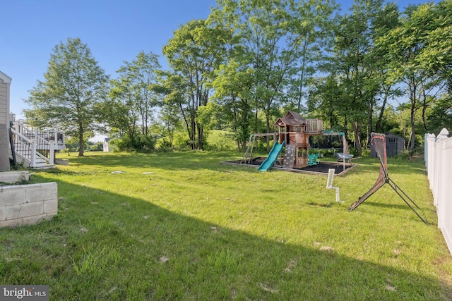 14520 Fairdale Rd, Silver Spring, MD 20905 - view of grassy yard featuring a playground