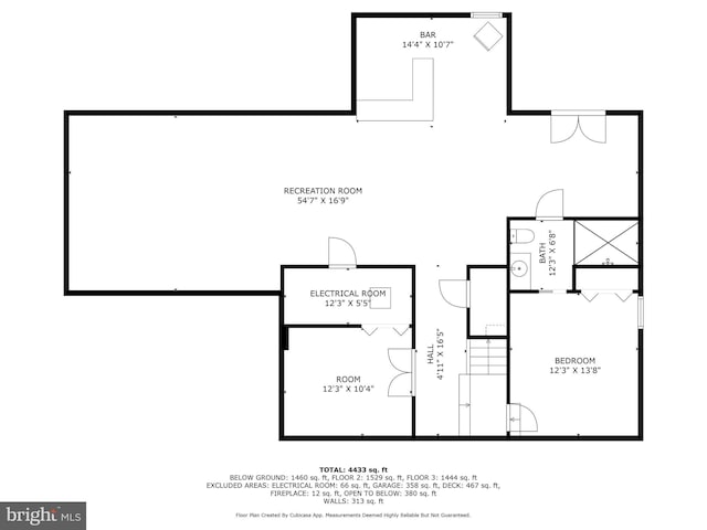 14520 Fairdale Rd, Silver Spring, MD 20905 - floor plan / room layout