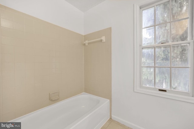 12200 Eagles Nest Ct Unit L, Germantown, MD 20874 - full bath featuring healthy amount of natural light, tile patterned floors, baseboards, and shower / washtub combination
