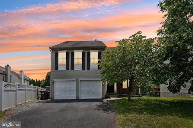 1112 Cornwallis Way, Collegeville, PA 19426 - view of front facade featuring asphalt driveway and an attached garage