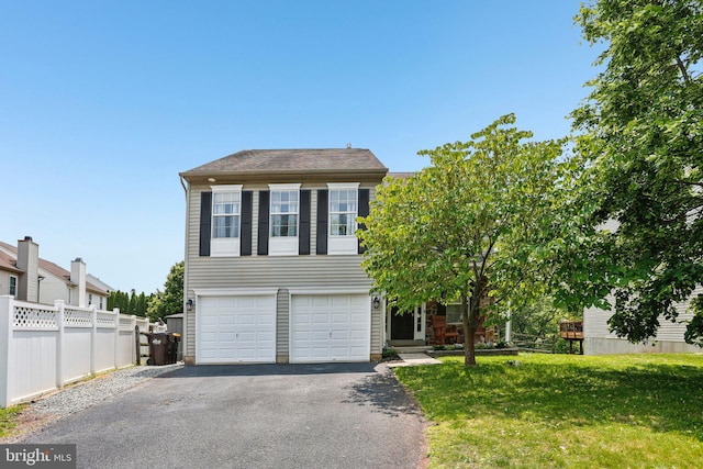 1112 Cornwallis Way, Collegeville, PA 19426 - view of front facade with asphalt driveway and a garage