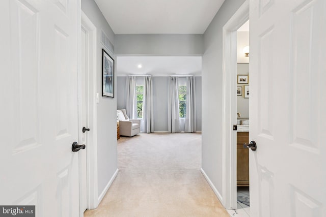 1112 Cornwallis Way, Collegeville, PA 19426 - hall with light colored carpet and baseboards