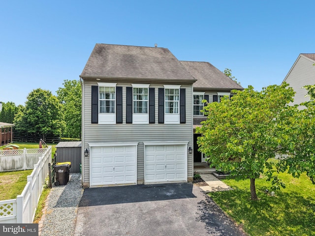 1112 Cornwallis Way, Collegeville, PA 19426 - view of front of home with driveway, an attached garage, and a shingled roof