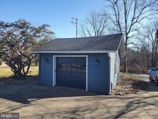 3004 Dekalb Pike, East Norriton, PA 19401 - detached garage featuring asphalt driveway