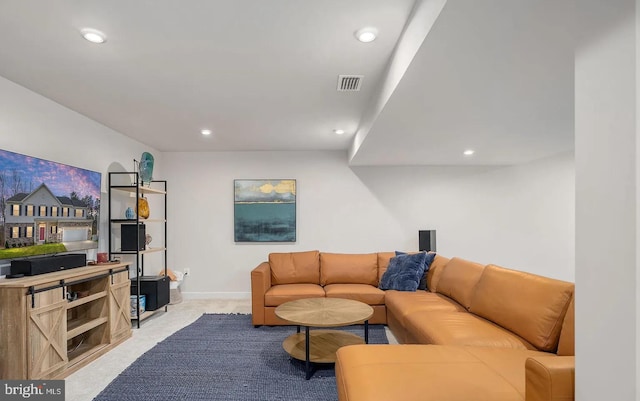 202 Grisham Rd, Stafford, VA 22554 - carpeted living room featuring recessed lighting and baseboards
