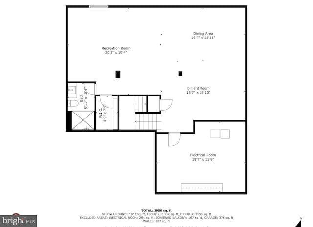 8798 Bancroft Dr, Waldorf, MD 20603 - home floor plan
