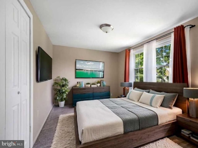 3011 Spark Ln, Bowie, MD 20715 - carpeted bedroom featuring a closet and baseboards