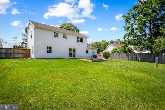 3011 Spark Ln, Bowie, MD 20715 - back of property with a fenced backyard