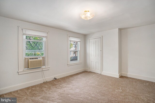 453 Old Elm St, Conshohocken, PA 19428 - carpeted empty room featuring cooling unit and baseboards