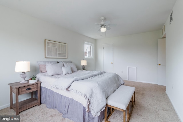 11510 Bucknell Dr Unit 201, Silver Spring, MD 20902 - bedroom featuring carpet floors and a ceiling fan