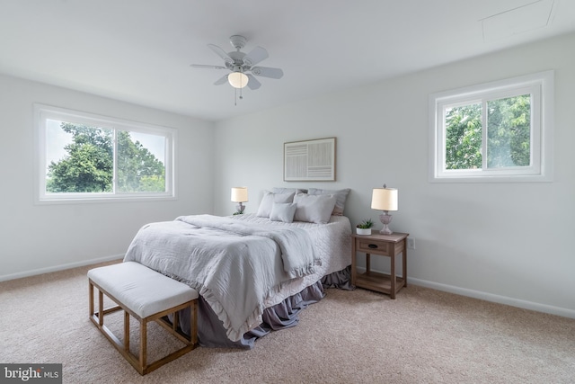 11510 Bucknell Dr Unit 201, Silver Spring, MD 20902 - bedroom with carpet and ceiling fan