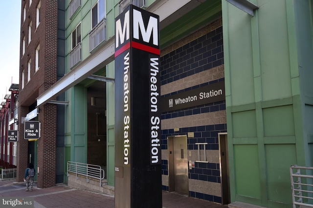 11510 Bucknell Dr Unit 201, Silver Spring, MD 20902 - view of building exterior featuring elevator