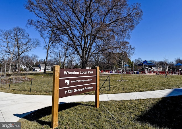 11510 Bucknell Dr Unit 201, Silver Spring, MD 20902 - community / neighborhood sign featuring a lawn