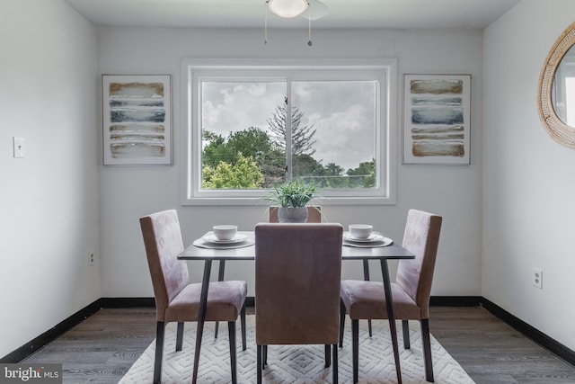 11510 Bucknell Dr Unit 201, Silver Spring, MD 20902 - dining room featuring wood finished floors
