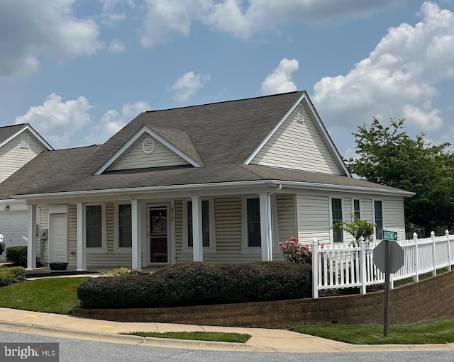 813 Candy Apple Ave, Mount Airy, MD 21771 - view of front of home with an attached garage and covered porch