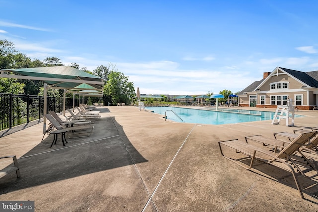 9608 Julia Ln, Owings Mills, MD 21117 - community pool featuring a patio area