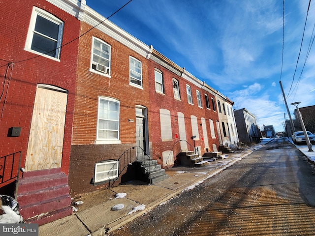2132 Boyd St, Baltimore, MD 21223 - view of property with entry steps