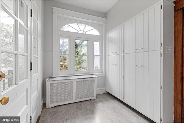 28 N Wakefield, Jeffersonville, PA 19403 - foyer entrance with radiator heating unit