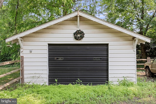 28 N Wakefield, Jeffersonville, PA 19403 - view of garage