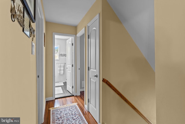95 Meadowfield Dr, Southampton, PA 18966 - hall featuring wood finished floors