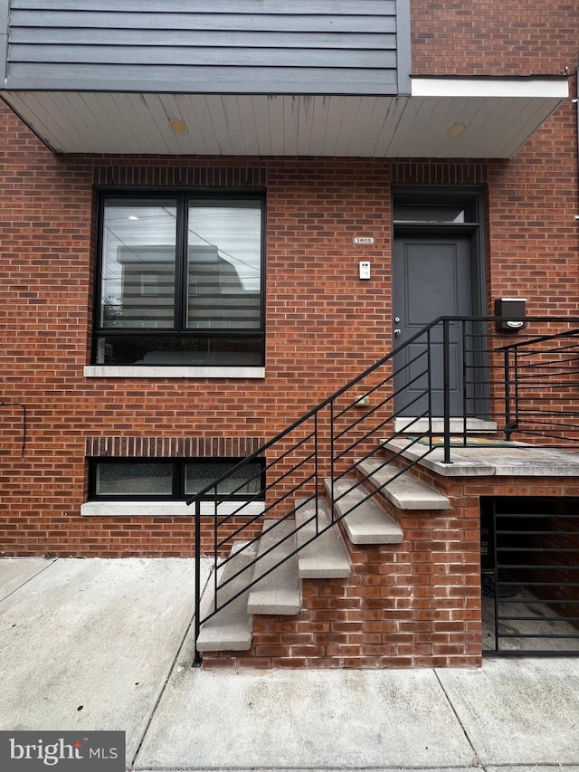 1603 S 6th St, Philadelphia, PA 19148 - view of exterior entry with brick siding