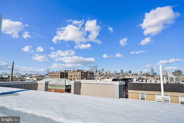 1603 S 6th St, Philadelphia, PA 19148 - view of patio featuring a skyline view