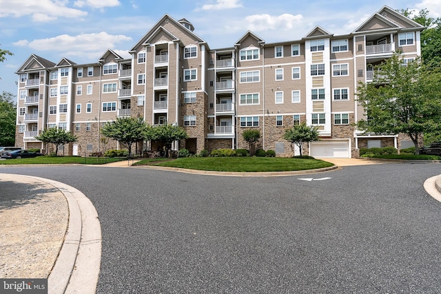 902 Macphail Woods Xing Unit 2I, Bel Air, MD 21015 - view of apartment building / complex with an attached garage and driveway