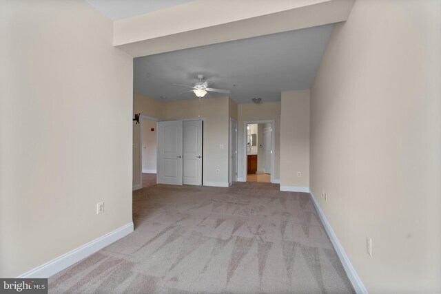 902 Macphail Woods Xing Unit 2I, Bel Air, MD 21015 - unfurnished room featuring a ceiling fan, carpet, and baseboards