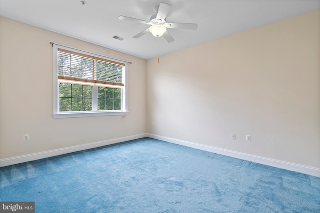 902 Macphail Woods Xing Unit 2I, Bel Air, MD 21015 - carpeted empty room with a ceiling fan and baseboards