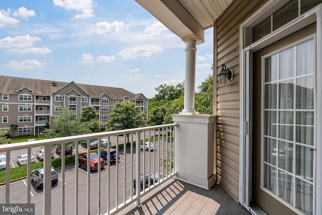 902 Macphail Woods Xing Unit 2I, Bel Air, MD 21015 - view of balcony