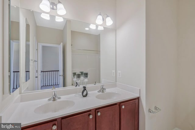 12310 Sandstone St, Waldorf, MD 20601 - full bath featuring double vanity and a shower