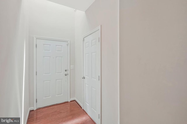 12310 Sandstone St, Waldorf, MD 20601 - doorway to outside featuring light wood finished floors