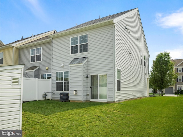 18238 Hurricane Ct, Hagerstown, MD 21740 - back of property featuring central AC