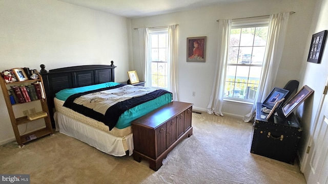 5934 Tappan Ln, Salisbury, MD 21801 - bedroom featuring light colored carpet, multiple windows, and baseboards