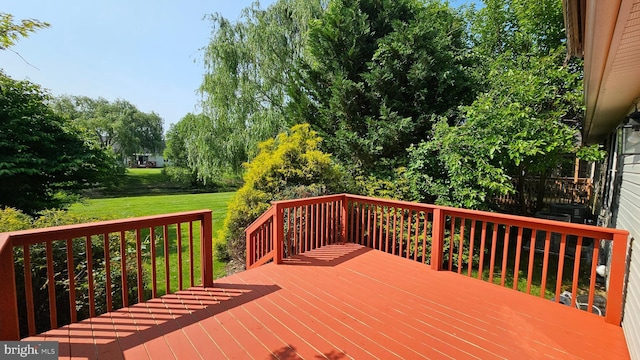5934 Tappan Ln, Salisbury, MD 21801 - deck featuring a yard