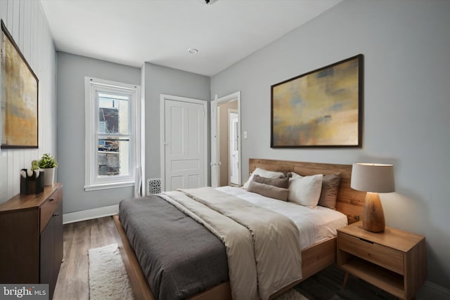 2434 N 26th St, Philadelphia, PA 19132 - bedroom with wood finished floors and baseboards