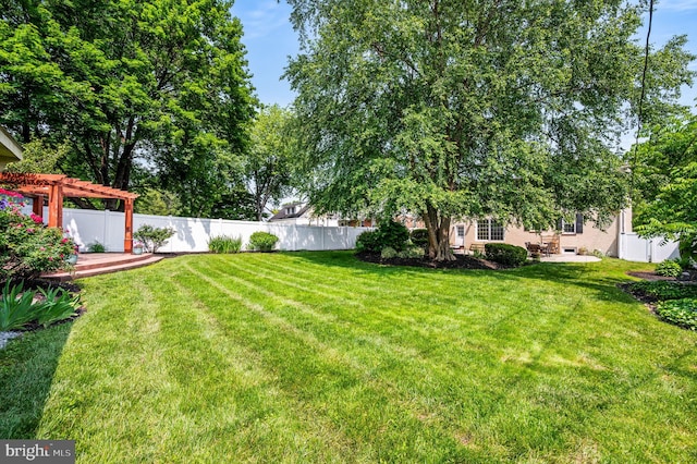 231 Rogers, Eagleville, PA 19403 - view of yard featuring a pergola