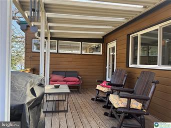 333 Decker Ferry Rd, Mount Bethel, PA 18343 - deck featuring an outdoor living space