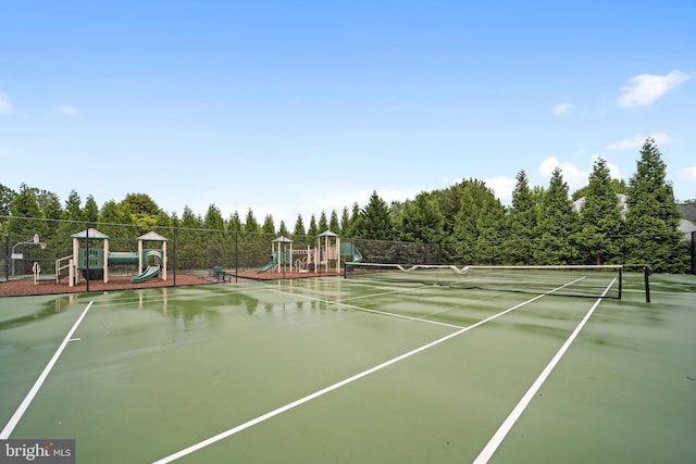 5341 Yellow Turtle Pl, Woodbridge, VA 22193 - view of tennis court