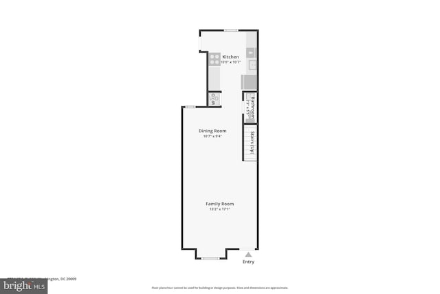 2254 12th St NW, Washington, DC 20009 - home floor plan