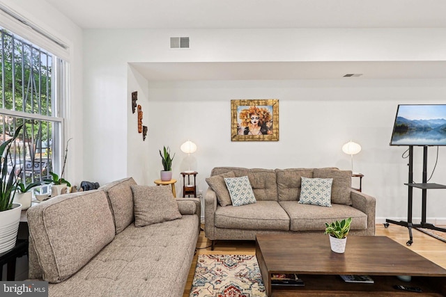 2254 12th St NW, Washington, DC 20009 - living room with wood finished floors